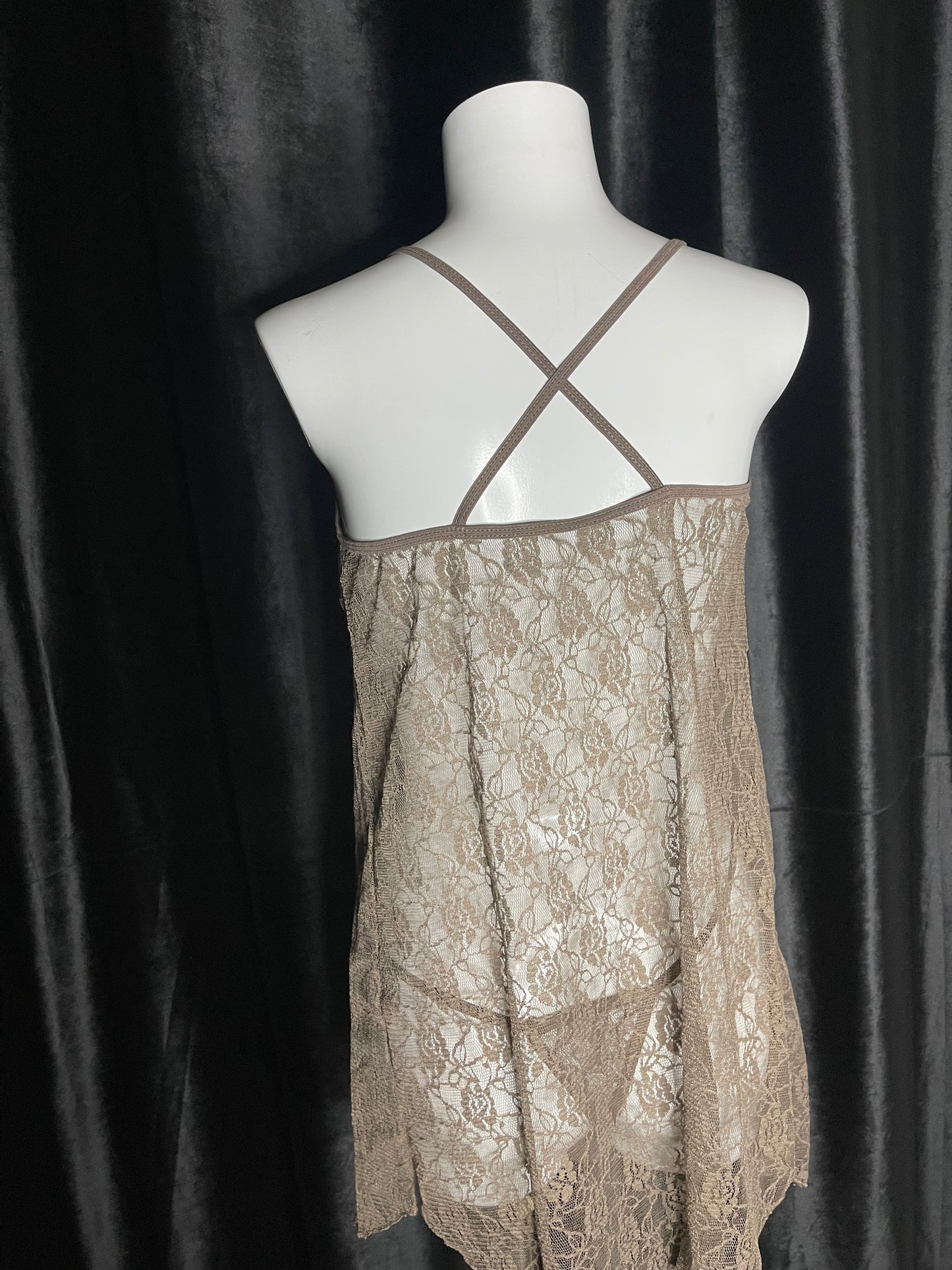 Sexy Turkish Lace V-Cut Bodysuit