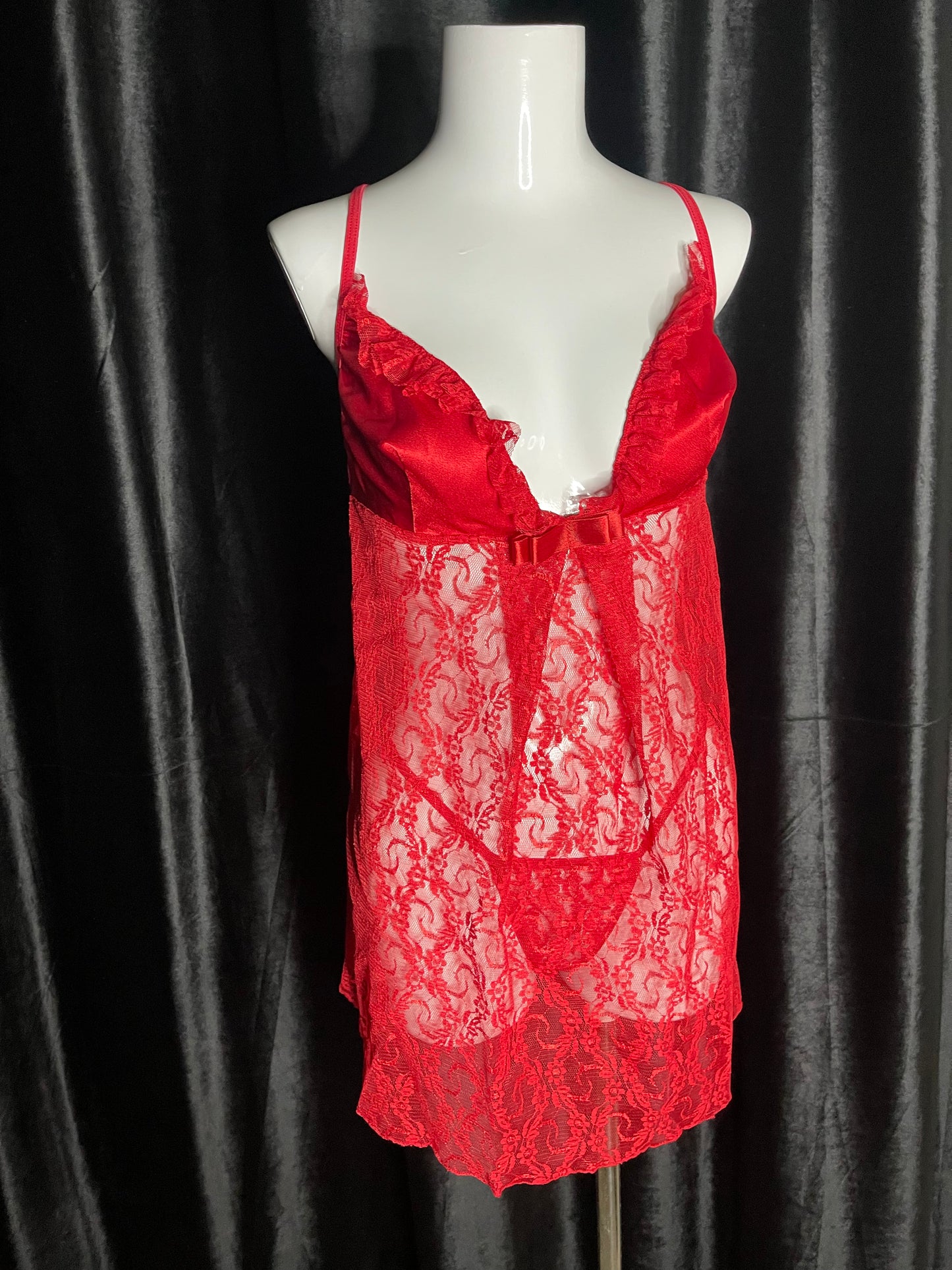 Sexy Turkish Lace V-Cut Bodysuit