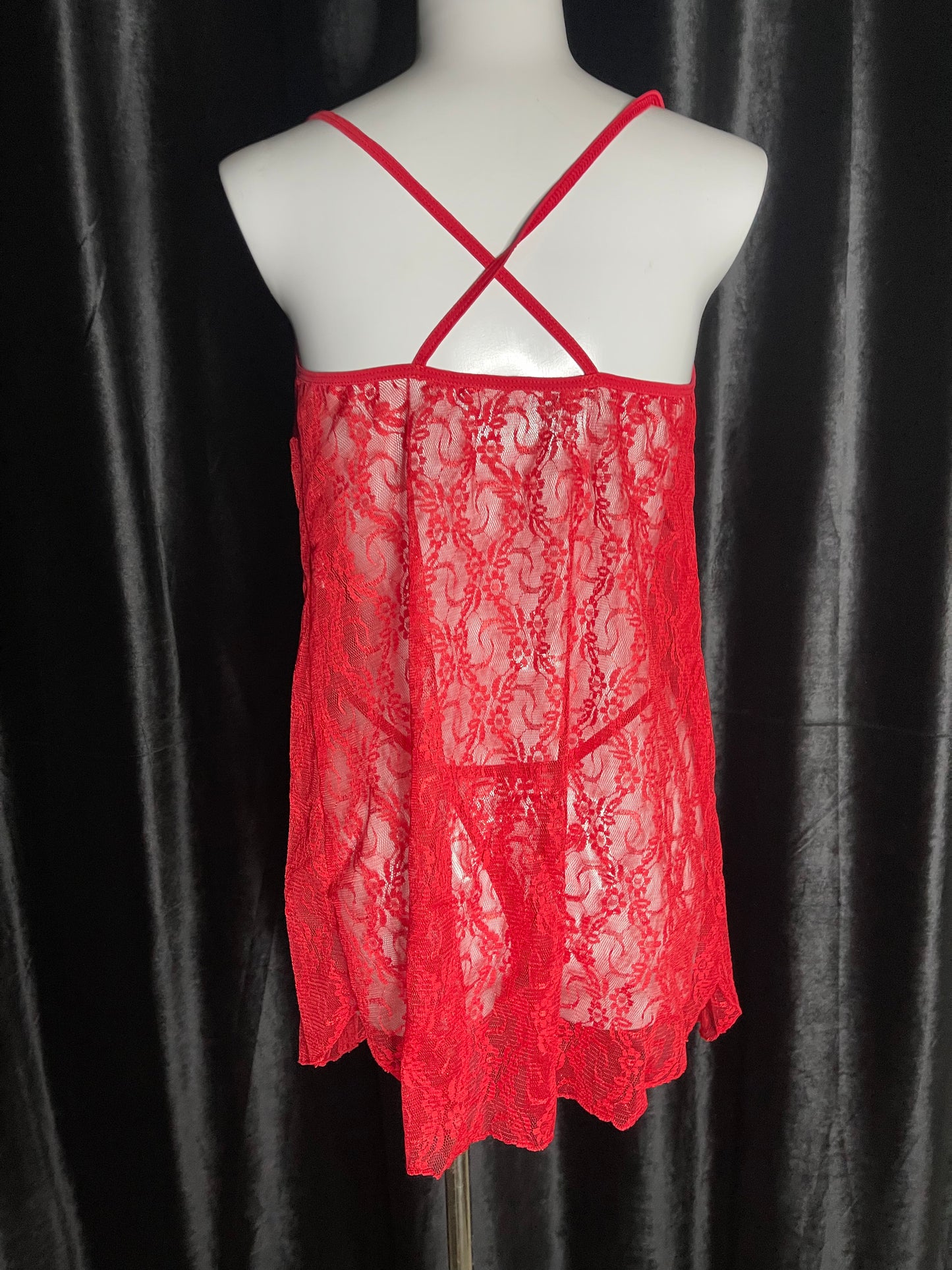 Sexy Turkish Lace V-Cut Bodysuit